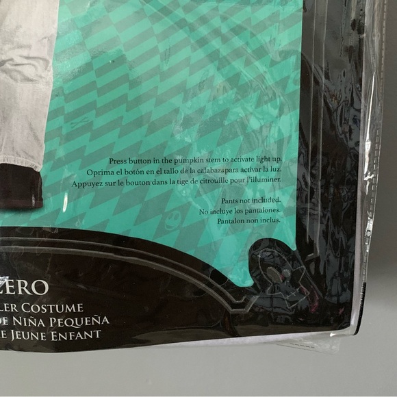 NIP. DISNEY Nightmare Before Christmas Kids Zero Costume - Picture 5 of 8
